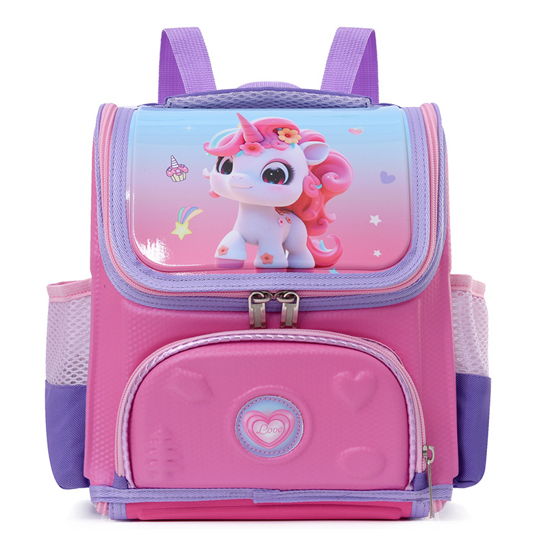 Cute Cartoon Backpack, Foreign Trade Kindergarten Backpack, Hard Shell, Fully Open Space Bag, 1-5 Year Old Children's Backpack Wholesale Cute Cartoon Backpack, Foreign Trade Kindergarten Backpack, Hard Shell, Fully Open Space Bag, 1-5 Year Old Children's Backpack Wholesale