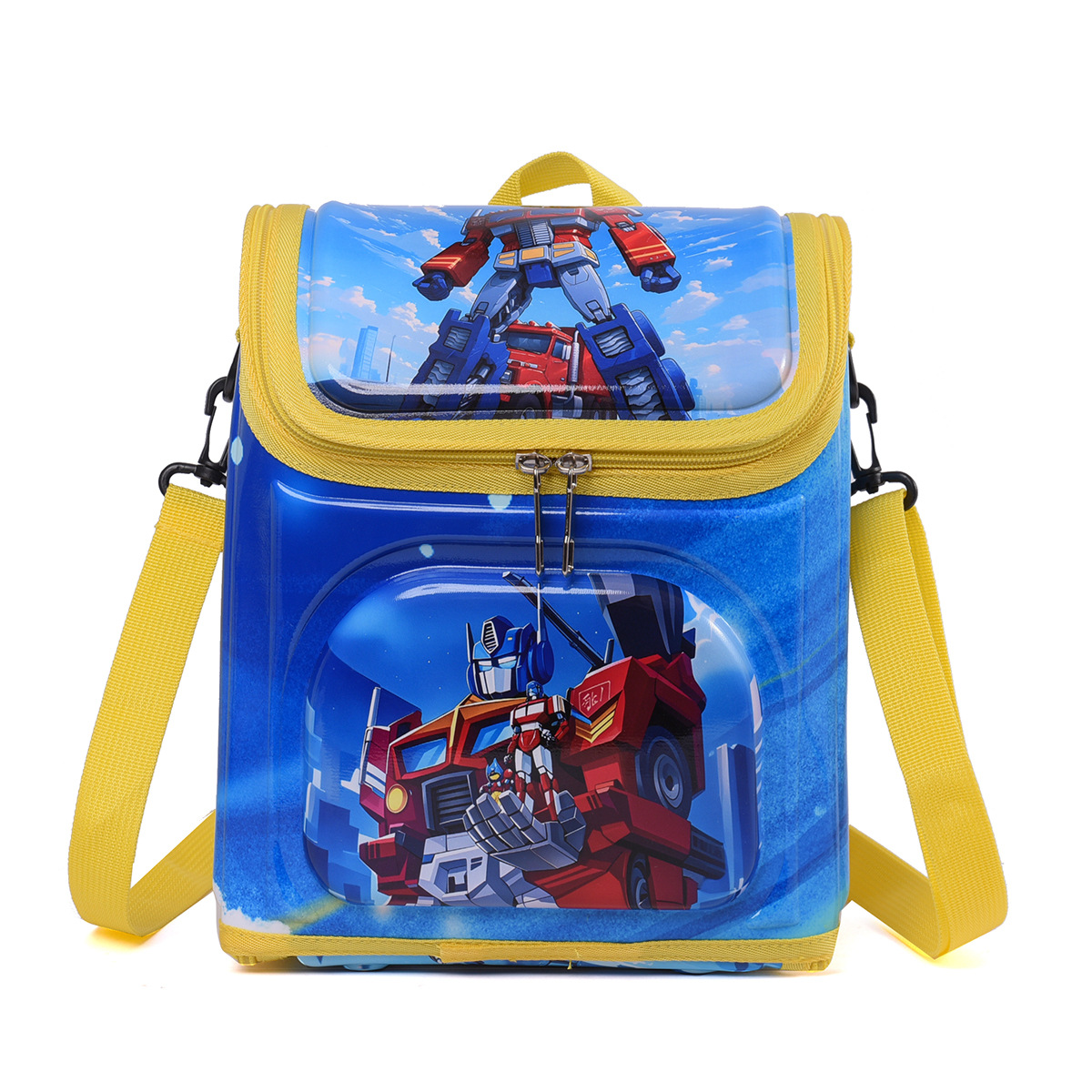 Foreign trade children's lunch bag, PC hard shell backpack, cute cartoon diagonal cross bag, cross-border multifunctional student bag Foreign trade children's lunch bag, PC hard shell backpack, cute cartoon diagonal cross bag, cross-border multifunctional student bag