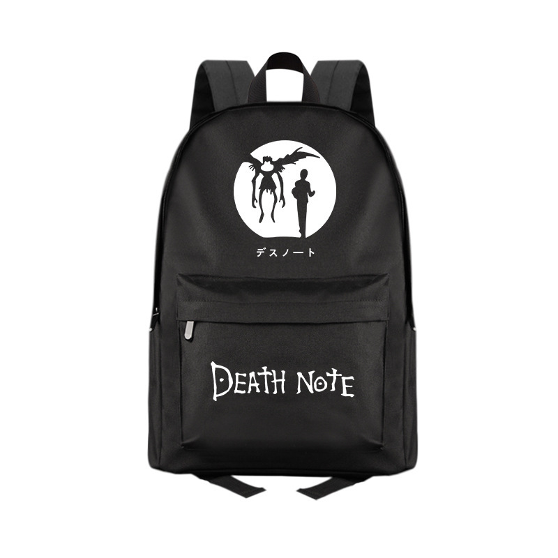 Death Note Anime Peripheral Backpack Male and Female Students Daily Backpack Computer Travel Backpack Death Note Anime Peripheral Backpack Male and Female Students Daily Backpack Computer Travel Backpack