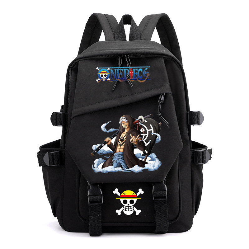 Cross border anime peripheral One Piece Luffy backpack Japanese retro backpack Junior high school backpack Computer bag Cross border anime peripheral One Piece Luffy backpack Japanese retro backpack Junior high school backpack Computer bag