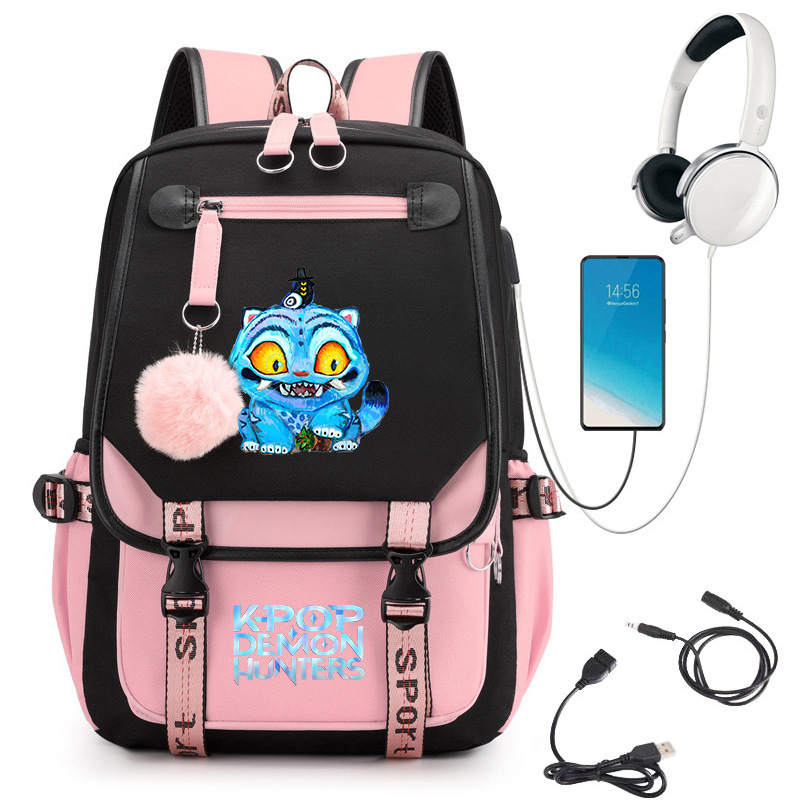 Witch Hunt Group Korean printed high school student campus backpack outdoor travel backpack cross-border hot sales 0712 Witch Hunt Group Korean printed high school student campus backpack outdoor travel backpack cross-border hot sales 0712
