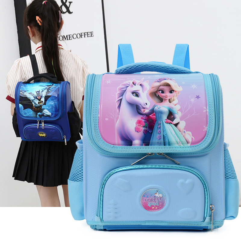 Cute Cartoon Backpack, Foreign Trade Kindergarten Backpack, Hard Shell, Fully Open Space Bag, 1-5 Year Old Children's Backpack Wholesale