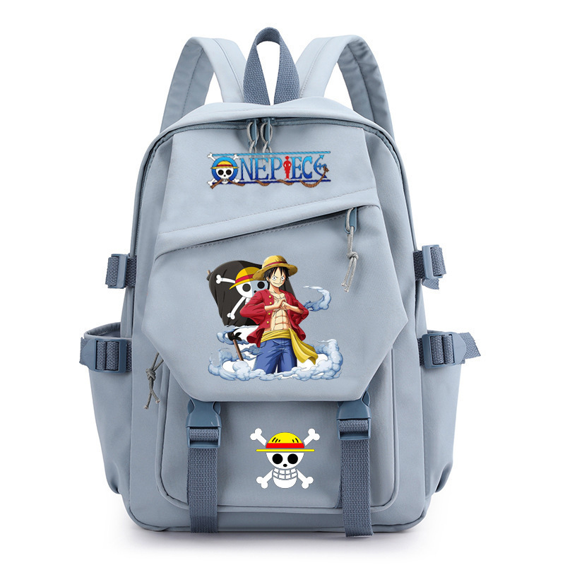 Cross border anime peripheral One Piece Luffy backpack Japanese retro backpack Junior high school backpack Computer bag Cross border anime peripheral One Piece Luffy backpack Japanese retro backpack Junior high school backpack Computer bag