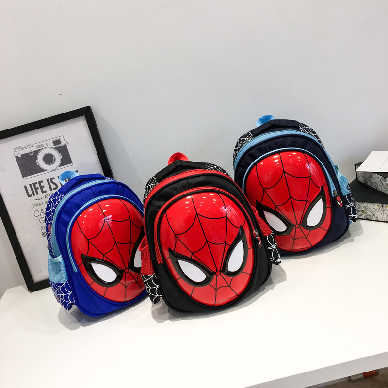 Kindergarten backpack, PC hard shell backpack, 3-6 years old cute cartoon backpack, foreign trade student backpack, male