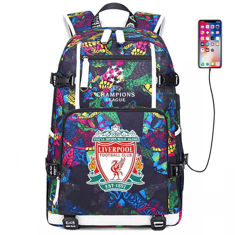 Champions League football backpack Real Madrid Borussia Dortmund backpack Manchester City Manchester United Liverpool sports backpack Champions League football backpack Real Madrid Borussia Dortmund backpack Manchester City Manchester United Liverpool sports backpack