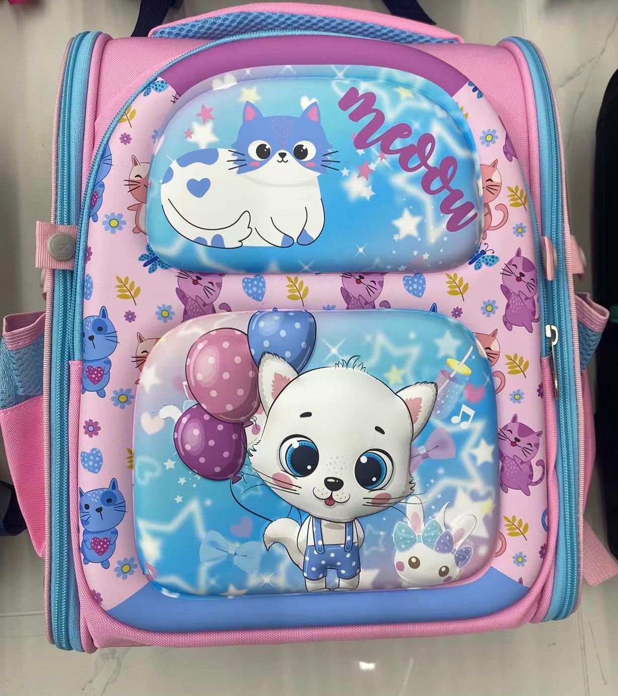 Foreign Trade Student Backpack Large Capacity Primary School Student Backpack 1.2.3.4 Grade Cute Cartoon Backpack Children's Bag Foreign Trade Student Backpack Large Capacity Primary School Student Backpack 1.2.3.4 Grade Cute Cartoon Backpack Children's Bag