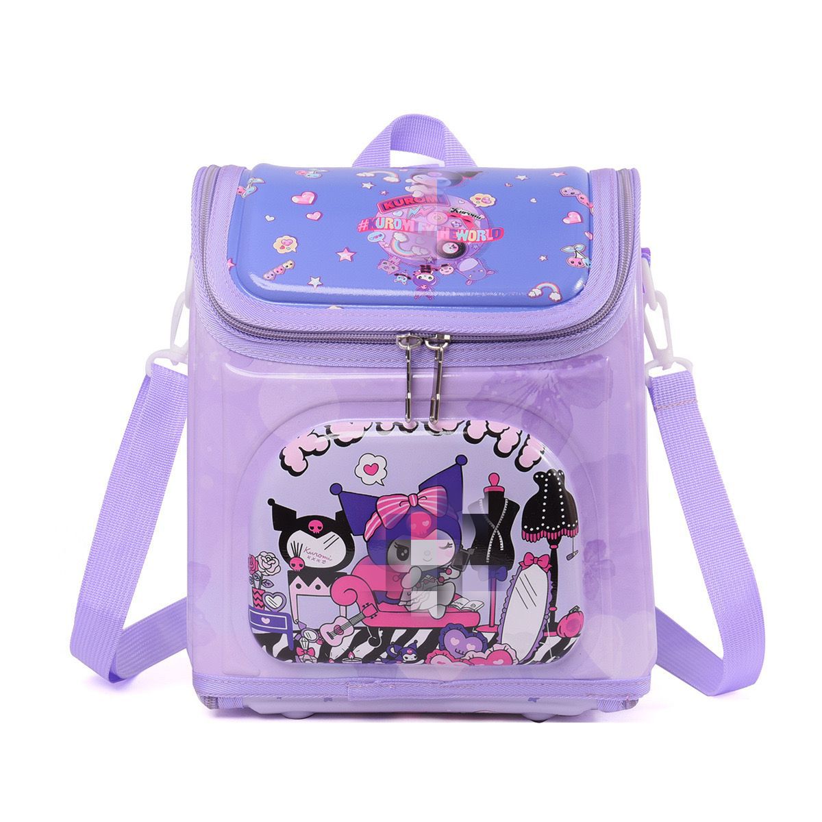 Foreign trade children's lunch bag, PC hard shell backpack, cute cartoon diagonal cross bag, cross-border multifunctional student bag Foreign trade children's lunch bag, PC hard shell backpack, cute cartoon diagonal cross bag, cross-border multifunctional student bag