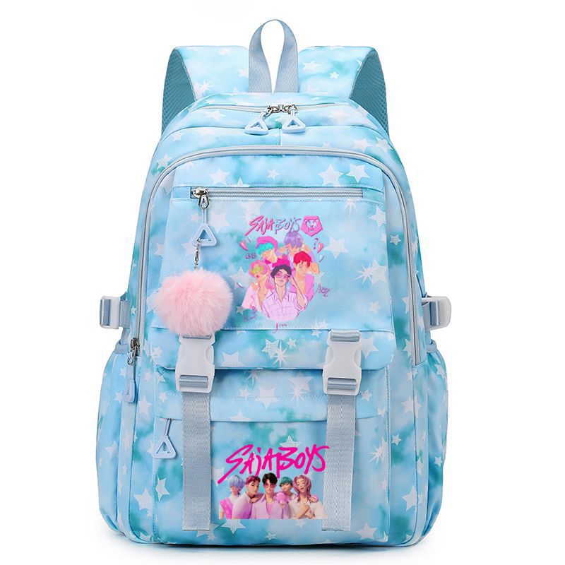 New KPOP Demon Hunters Movie Printed Backpack Student Campus Backpack New KPOP Demon Hunters Movie Printed Backpack Student Campus Backpack