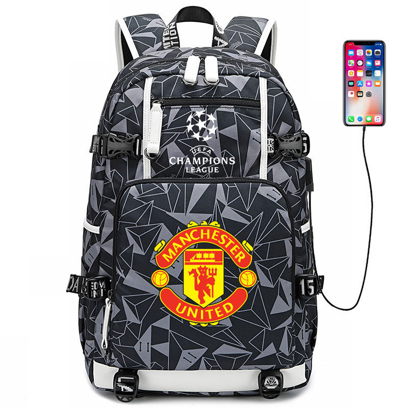Champions League football backpack Real Madrid Borussia Dortmund backpack Manchester City Manchester United Liverpool sports backpack Champions League football backpack Real Madrid Borussia Dortmund backpack Manchester City Manchester United Liverpool sports backpack