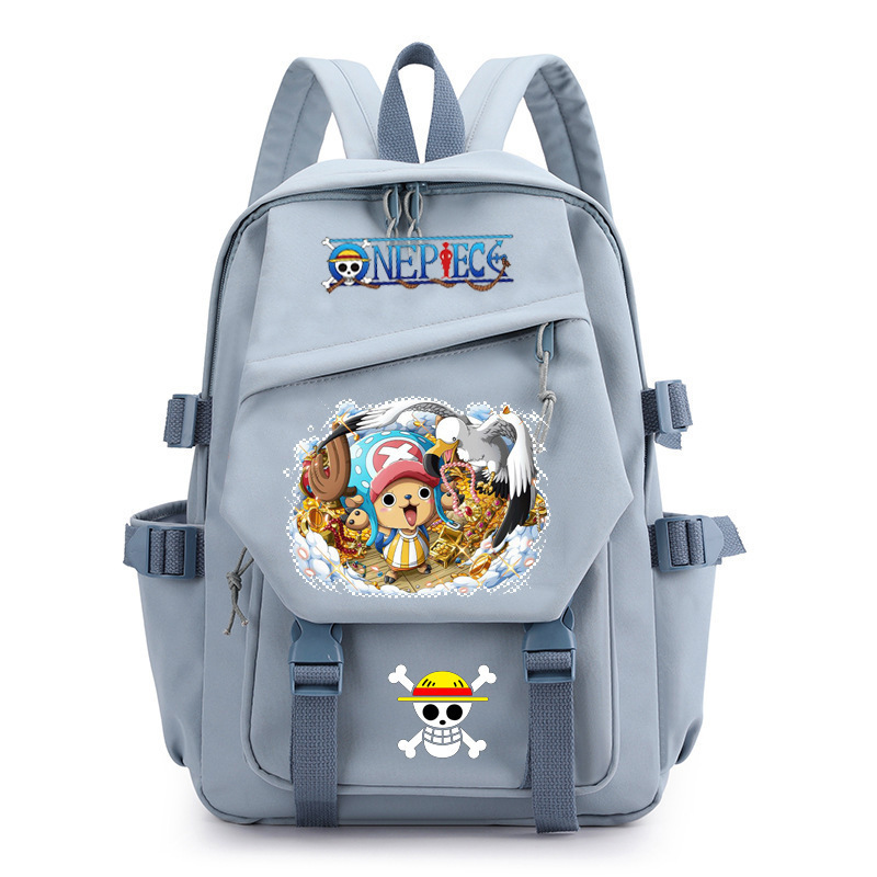 Cross border anime peripheral One Piece Luffy backpack Japanese retro backpack Junior high school backpack Computer bag Cross border anime peripheral One Piece Luffy backpack Japanese retro backpack Junior high school backpack Computer bag