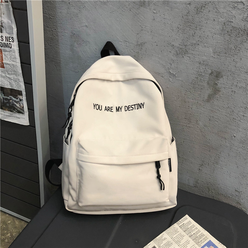 High school student backpack, female Korean version, college student, junior high school student, large capacity trendy travel backpack, male foreign trade backpack High school student backpack, female Korean version, college student, junior high school student, large capacity trendy travel backpack, male foreign trade backpack