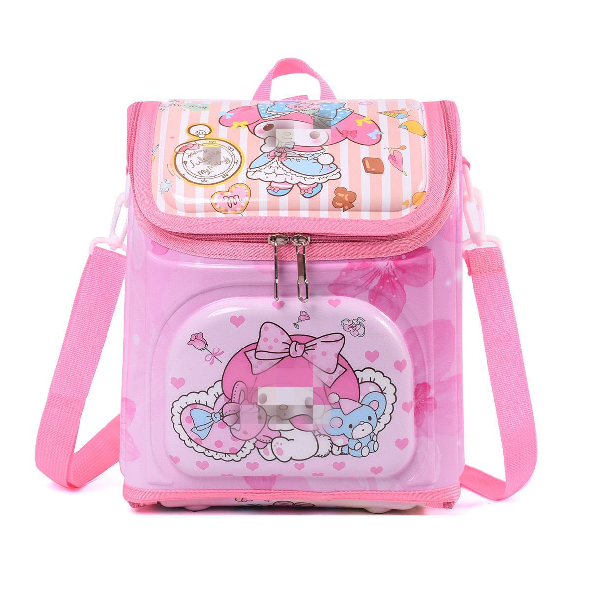 Foreign trade children's lunch bag, PC hard shell backpack, cute cartoon diagonal cross bag, cross-border multifunctional student bag Foreign trade children's lunch bag, PC hard shell backpack, cute cartoon diagonal cross bag, cross-border multifunctional student bag