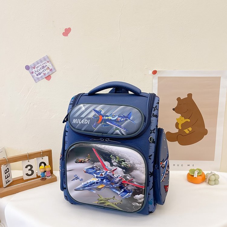 Foreign trade elementary school student backpack, PC hard shell backpack, new Russian full open space bag, large capacity student bag Foreign trade elementary school student backpack, PC hard shell backpack, new Russian full open space bag, large capacity student bag