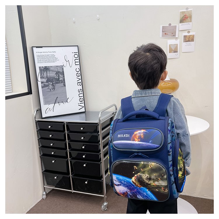 Foreign trade elementary school student backpack, PC hard shell backpack, new Russian full open space bag, large capacity student bag Foreign trade elementary school student backpack, PC hard shell backpack, new Russian full open space bag, large capacity student bag