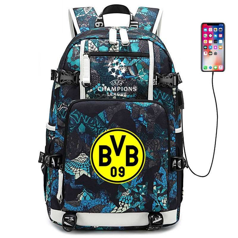 Champions League football backpack Real Madrid Borussia Dortmund backpack Manchester City Manchester United Liverpool sports backpack Champions League football backpack Real Madrid Borussia Dortmund backpack Manchester City Manchester United Liverpool sports backpack