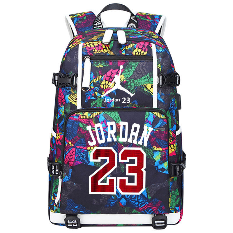 Lakers' James Kobe KOBE backpack, large capacity flying man backpack, men's and women's high school basketball backpack trend Lakers' James Kobe KOBE backpack, large capacity flying man backpack, men's and women's high school basketball backpack trend