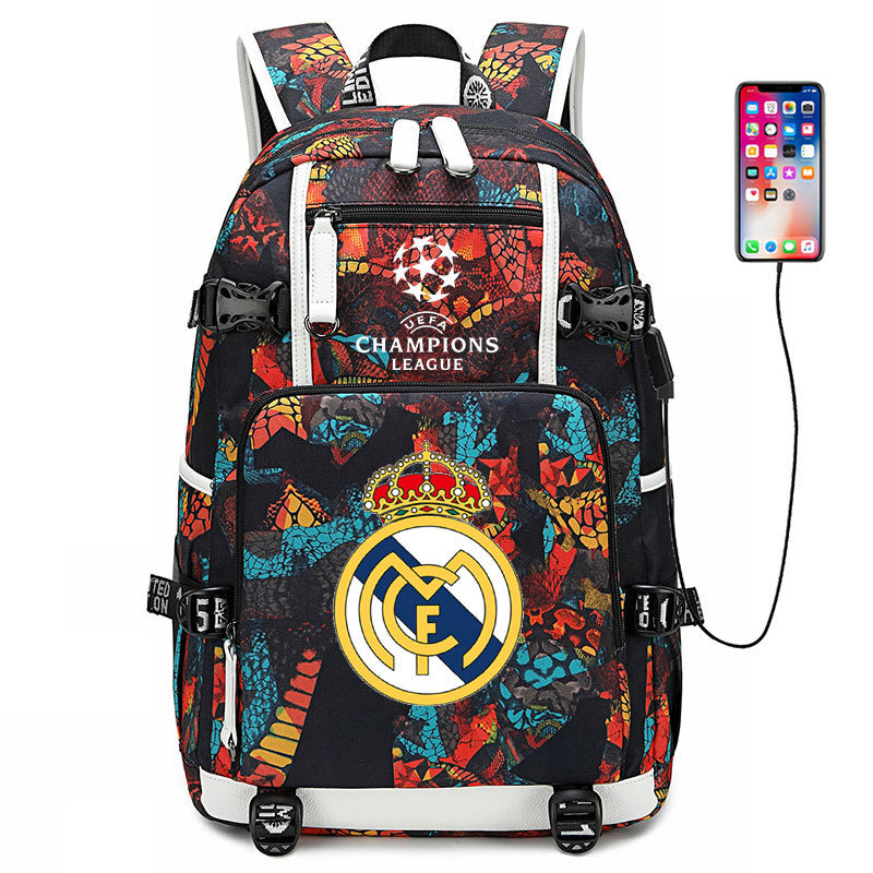 Champions League football backpack Real Madrid Borussia Dortmund backpack Manchester City Manchester United Liverpool sports backpack Champions League football backpack Real Madrid Borussia Dortmund backpack Manchester City Manchester United Liverpool sports backpack