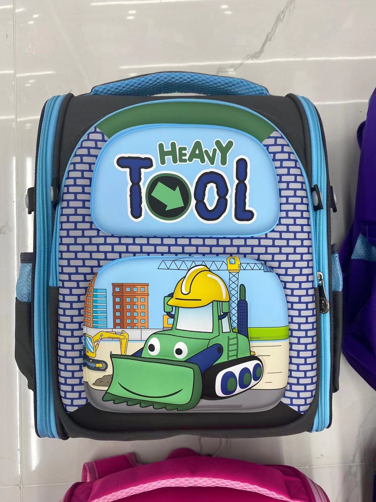 Foreign Trade Student Backpack Large Capacity Primary School Student Backpack 1.2.3.4 Grade Cute Cartoon Backpack Children's Bag Foreign Trade Student Backpack Large Capacity Primary School Student Backpack 1.2.3.4 Grade Cute Cartoon Backpack Children's Bag