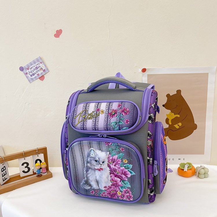 Foreign trade elementary school student backpack, PC hard shell backpack, new Russian full open space bag, large capacity student bag Foreign trade elementary school student backpack, PC hard shell backpack, new Russian full open space bag, large capacity student bag