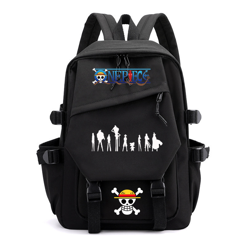 Cross border anime peripheral One Piece Luffy backpack Japanese retro backpack Junior high school backpack Computer bag Cross border anime peripheral One Piece Luffy backpack Japanese retro backpack Junior high school backpack Computer bag