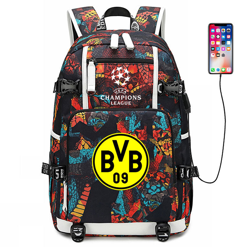 Champions League football backpack Real Madrid Borussia Dortmund backpack Manchester City Manchester United Liverpool sports backpack Champions League football backpack Real Madrid Borussia Dortmund backpack Manchester City Manchester United Liverpool sports backpack