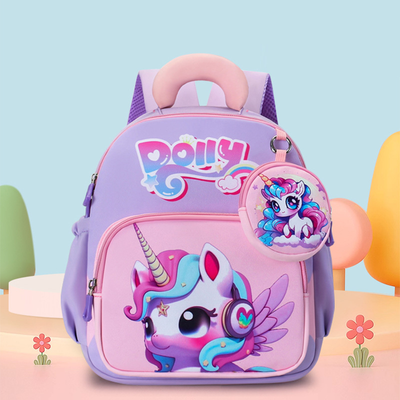 Kindergarten backpack, children's backpack, outdoor backpack, baby 2-4 years old backpack, cute cartoon backpack Kindergarten backpack, children's backpack, outdoor backpack, baby 2-4 years old backpack, cute cartoon backpack