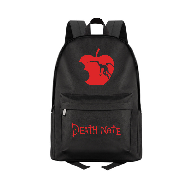 Death Note Anime Peripheral Backpack Male and Female Students Daily Backpack Computer Travel Backpack Death Note Anime Peripheral Backpack Male and Female Students Daily Backpack Computer Travel Backpack