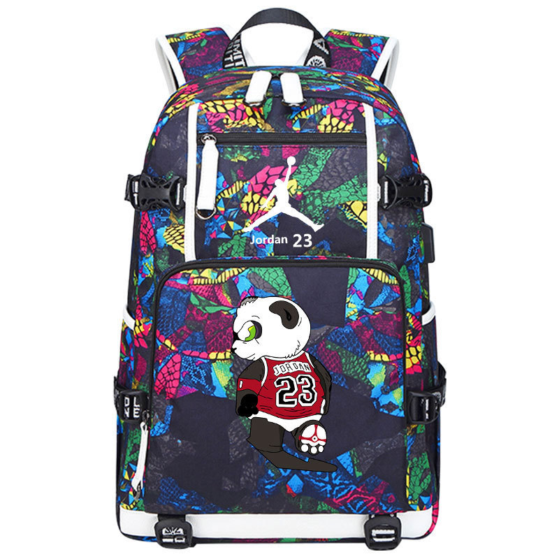 Lakers' James Kobe KOBE backpack, large capacity flying man backpack, men's and women's high school basketball backpack trend Lakers' James Kobe KOBE backpack, large capacity flying man backpack, men's and women's high school basketball backpack trend