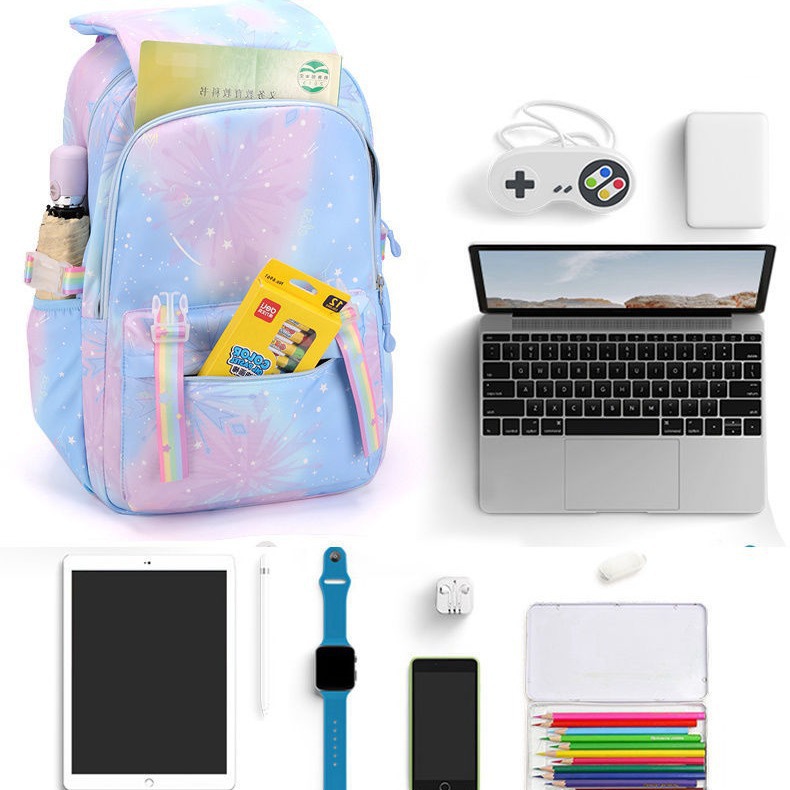 Cross border backpack, student backpack, new waterproof large capacity girls' backpack Cross border backpack, student backpack, new waterproof large capacity girls' backpack