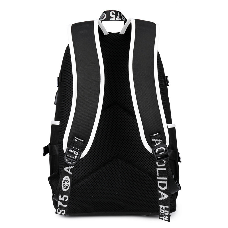 DIY backpack logo customization DIY anime photo pattern for male and female student backpacks DIY backpack logo customization DIY anime photo pattern for male and female student backpacks