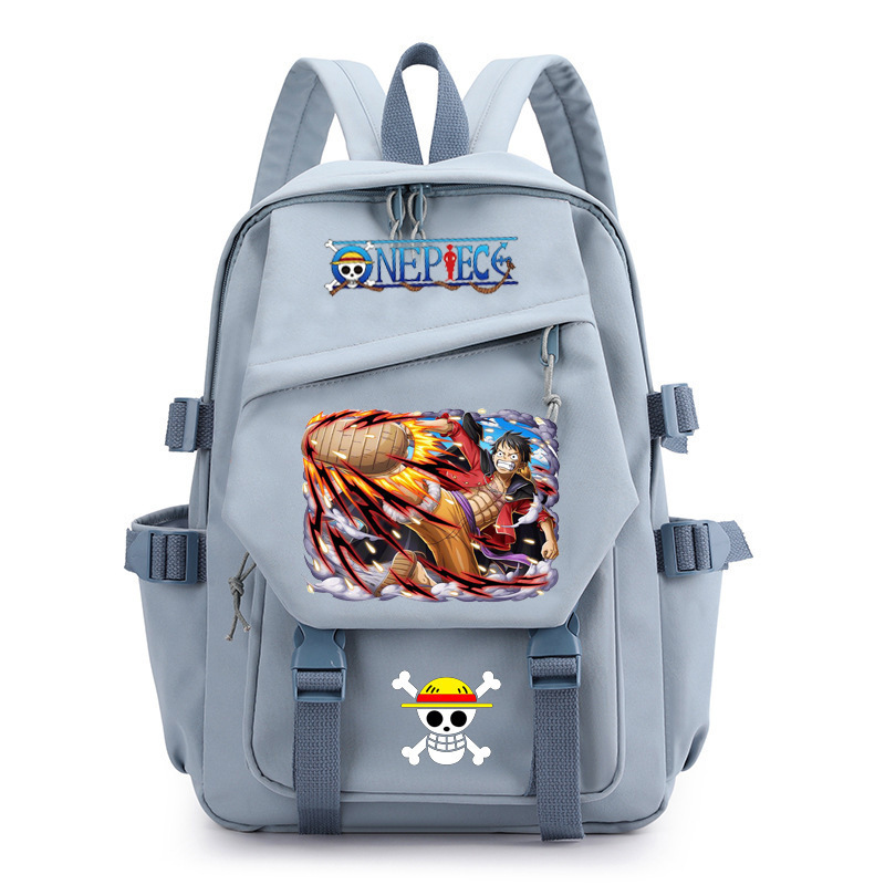 Cross border anime peripheral One Piece Luffy backpack Japanese retro backpack Junior high school backpack Computer bag Cross border anime peripheral One Piece Luffy backpack Japanese retro backpack Junior high school backpack Computer bag