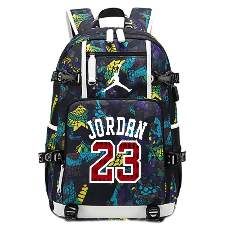 Lakers' James Kobe KOBE backpack, large capacity flying man backpack, men's and women's high school basketball backpack trend Lakers' James Kobe KOBE backpack, large capacity flying man backpack, men's and women's high school basketball backpack trend