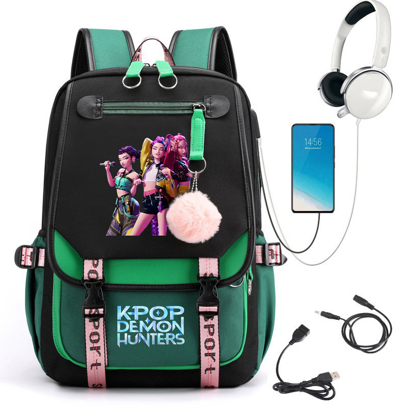 Witch Hunt Group Korean printed high school student campus backpack outdoor travel backpack cross-border hot sales 0712 Witch Hunt Group Korean printed high school student campus backpack outdoor travel backpack cross-border hot sales 0712