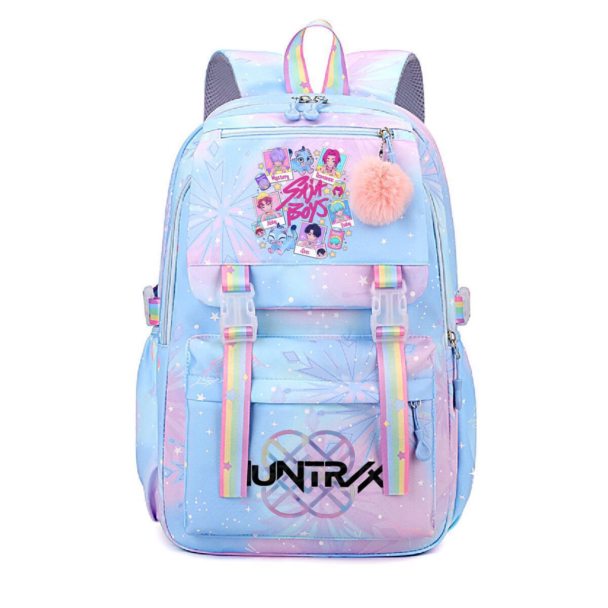 Kpop Witch Hunt: Korean Style Trendy Backpack, Cross border Large Capacity Student Leisure Backpack Kpop Witch Hunt: Korean Style Trendy Backpack, Cross border Large Capacity Student Leisure Backpack