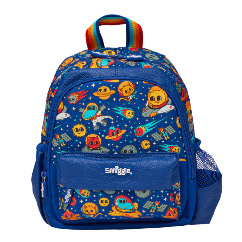 Australian Smiggle backpack for elementary school students, boys and girls, large capacity, lightweight backpack for both shoulders Australian Smiggle backpack for elementary school students, boys and girls, large capacity, lightweight backpack for both shoulders
