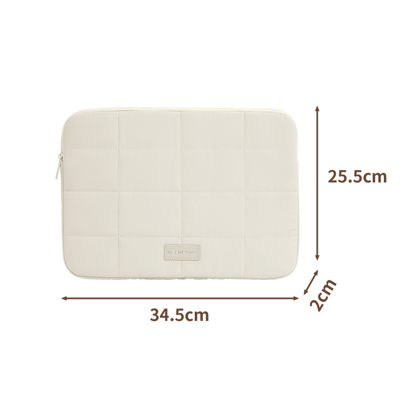 Computer bag suitable for Apple Huawei 14 inch 15.6-inch Quilted Simple Tablet Inner Bag Portable Laptop Computer bag suitable for Apple Huawei 14 inch 15.6-inch Quilted Simple Tablet Inner Bag Portable Laptop