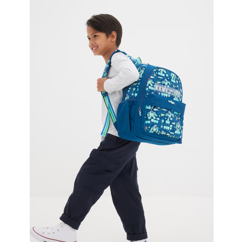 Australian Smiggle Medium Backpack Primary School Student Cardable Backpack Lower Grade Children's Backpack Ultra Light Bag Australian Smiggle Medium Backpack Primary School Student Cardable Backpack Lower Grade Children's Backpack Ultra Light Bag