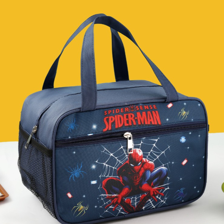 New Cartoon Kuromi Little White Dog Insulated Bag for Primary School Students with Large Capacity Side Pocket Handheld Lunch Box Bag Bento Bag New Cartoon Kuromi Little White Dog Insulated Bag for Primary School Students with Large Capacity Side Pocket Handheld Lunch Box Bag Bento Bag