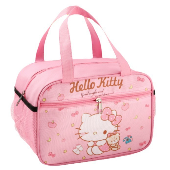 New Cartoon Kuromi Little White Dog Insulated Bag for Primary School Students with Large Capacity Side Pocket Handheld Lunch Box Bag Bento Bag New Cartoon Kuromi Little White Dog Insulated Bag for Primary School Students with Large Capacity Side Pocket Handheld Lunch Box Bag Bento Bag