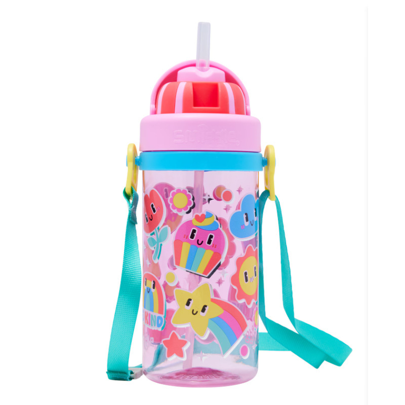 Australian smilgle backpack kindergarten baby pencil case cartoon crossbody straw cup outdoor leisure water cup Australian smilgle backpack kindergarten baby pencil case cartoon crossbody straw cup outdoor leisure water cup
