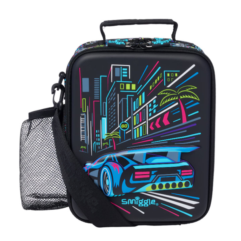 Australian Smiggle large capacity backpack with backpack and drawbar for cartoon students, large travel and leisure backpack Australian Smiggle large capacity backpack with backpack and drawbar for cartoon students, large travel and leisure backpack