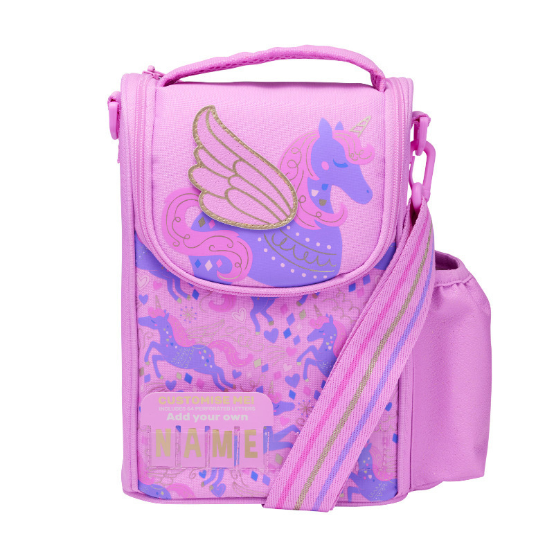 Australian Smiggle backpack cartoon galloping horse unicorn elementary school backpack wallet pull box meal bag Australian Smiggle backpack cartoon galloping horse unicorn elementary school backpack wallet pull box meal bag