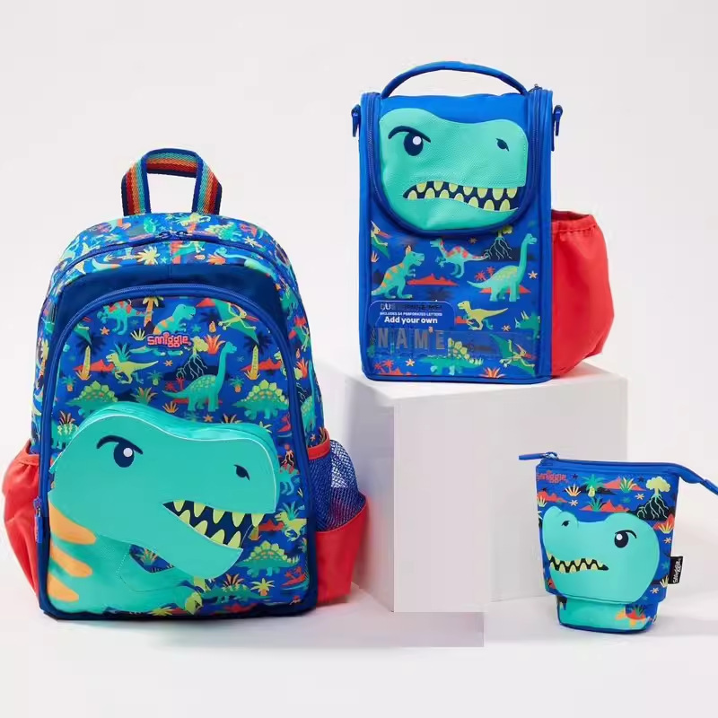 Australian Smiggle backpack, children's medium-sized design backpack, elementary school kindergarten cartoon backpack