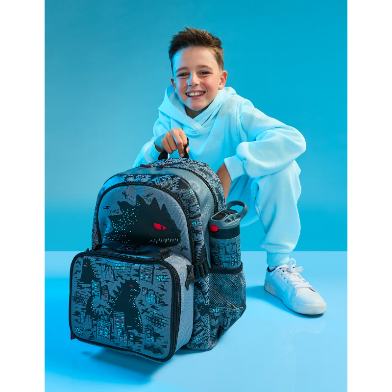 Australian Smiggle backpack for high school students, children's backpack, outdoor leisure bag, large capacity cartoon backpack