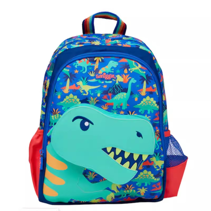 Australian Smiggle backpack, children's medium-sized design backpack, elementary school kindergarten cartoon backpack Australian Smiggle backpack, children's medium-sized design backpack, elementary school kindergarten cartoon backpack