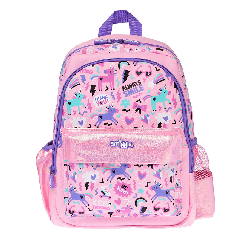 New Zealand Australia Smiggle backpack for primary school students in grades 1-2, with reduced shoulder load and spine protection, ultra light backpack New Zealand Australia Smiggle backpack for primary school students in grades 1-2, with reduced shoulder load and spine protection, ultra light backpack