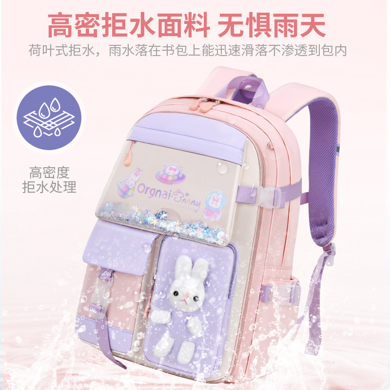 Backpack for elementary school students, girls with large capacity, children with spine protection, girls from grade 3 to grade 6, new grade 5, lightweight, boys Backpack for elementary school students, girls with large capacity, children with spine protection, girls from grade 3 to grade 6, new grade 5, lightweight, boys