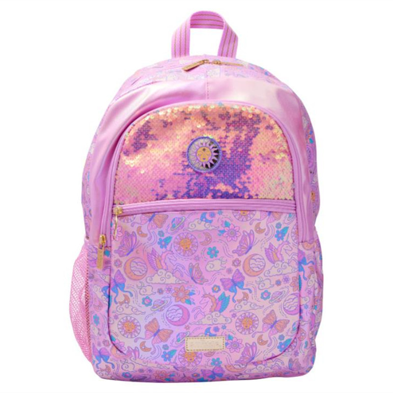 Australian Smiggle backpack for elementary school students, boys and girls, large capacity, lightweight backpack for both shoulders Australian Smiggle backpack for elementary school students, boys and girls, large capacity, lightweight backpack for both shoulders