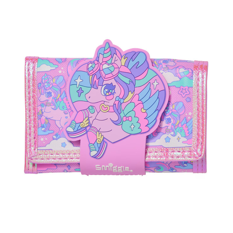 Australian smilgle backpack cartoon pony primary and secondary school backpack children's large capacity backpack meal bag pencil case Australian smilgle backpack cartoon pony primary and secondary school backpack children's large capacity backpack meal bag pencil case