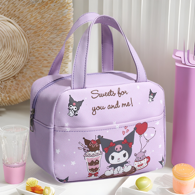 Insulated lunch box bag, hand-held bento bag, elementary school students bring food lunch bag, cartoon meal bag, boys and girls, Yugui dog Insulated lunch box bag, hand-held bento bag, elementary school students bring food lunch bag, cartoon meal bag, boys and girls, Yugui dog